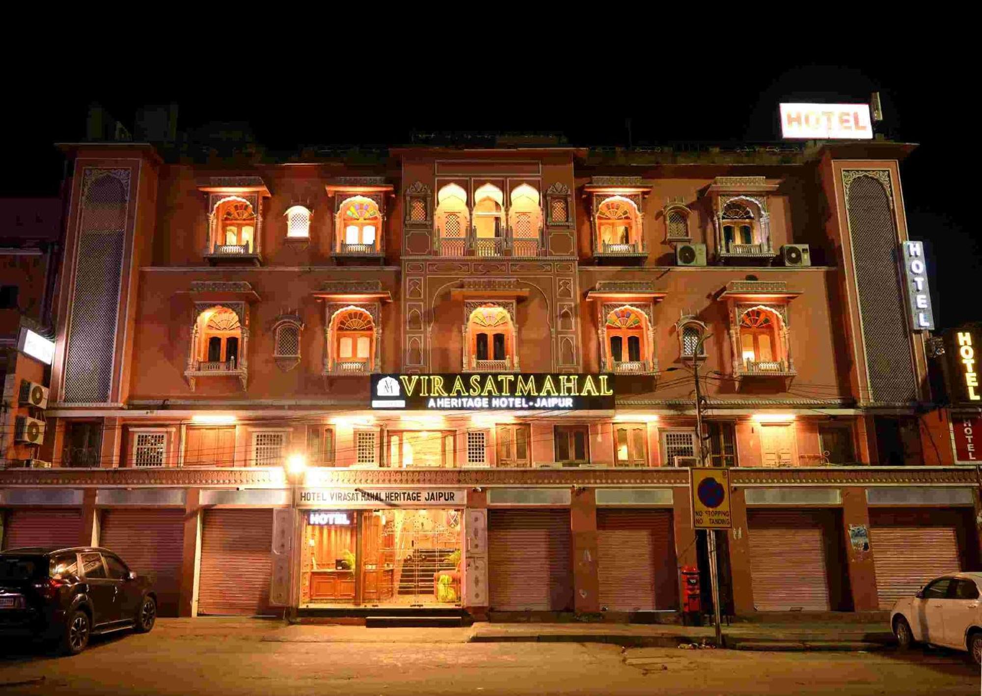 Virasat Mahal Heritage Hotel-Jaipur City Center Esterno foto