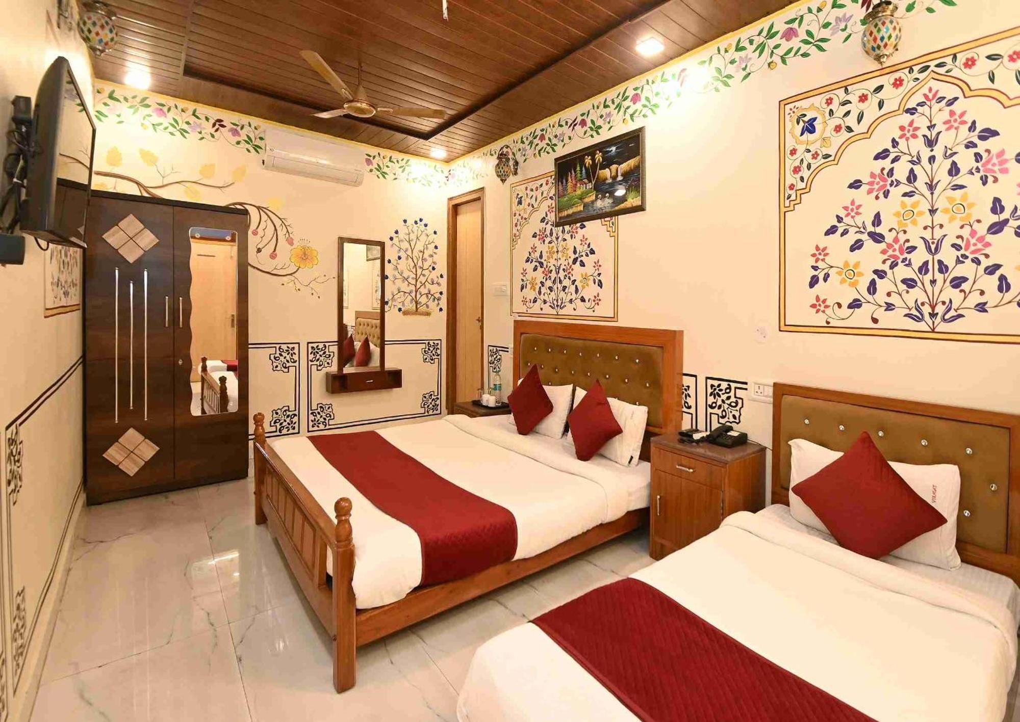 Virasat Mahal Heritage Hotel-Jaipur City Center Esterno foto